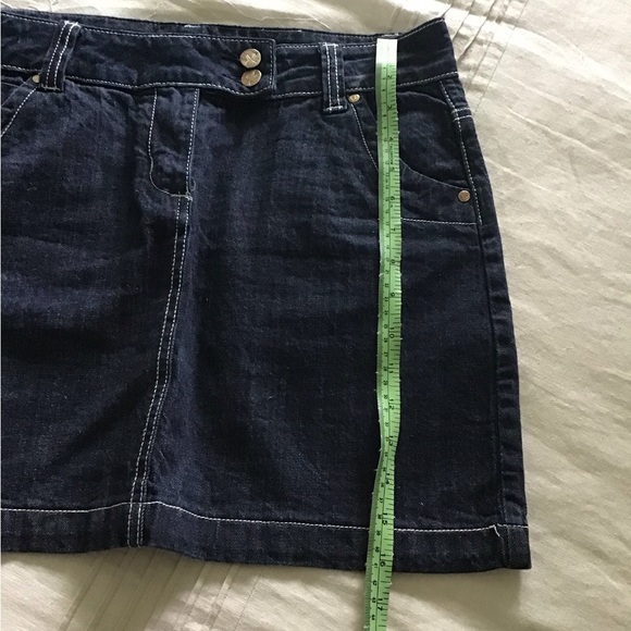 LIQUID JEANS DENIM SKIRT - Picture 11 of 12